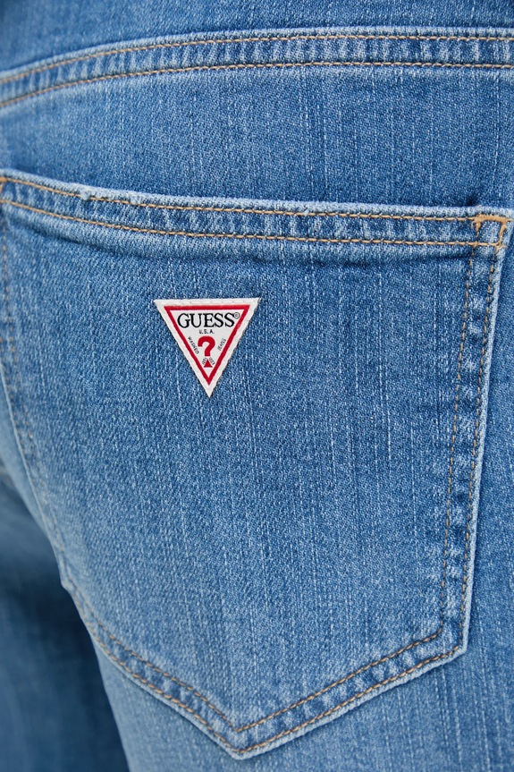 Τζιν παντελόνι Guess Jeans μπλε W5YA0I.D0022