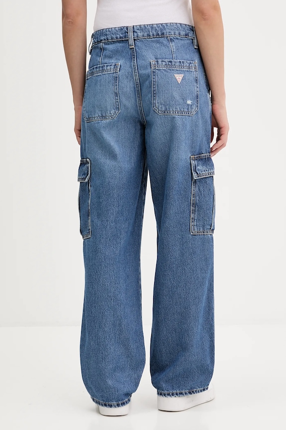Oblečenie Rifle Guess Jeans W5YA1R.D5R25 modrá