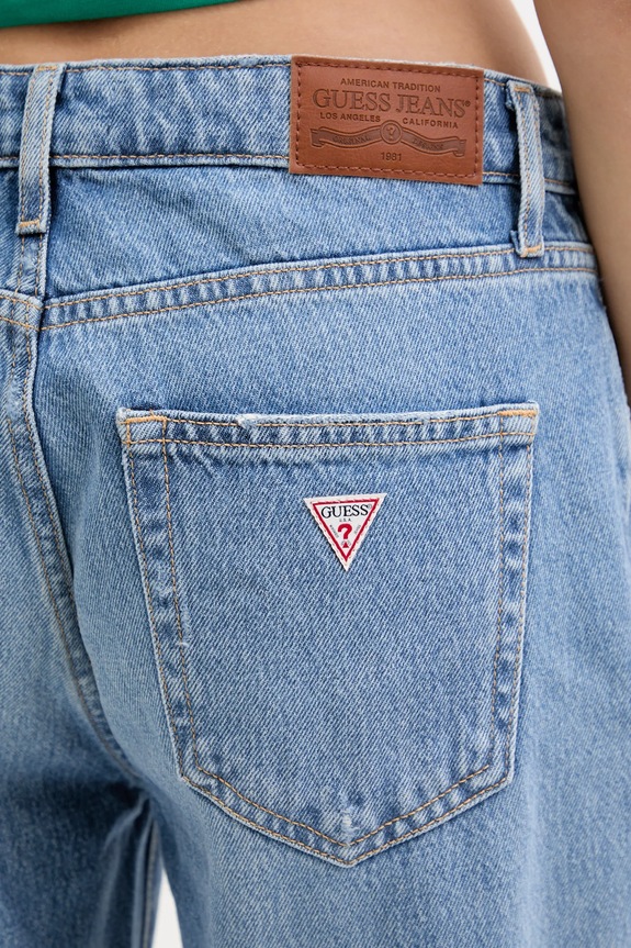 Τζιν παντελόνι Guess Jeans μπλε W5YA98.D5R2B