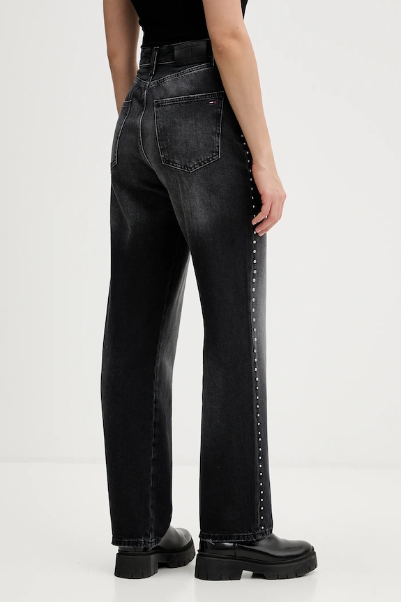 Ρούχα Τζιν παντελόνι Tommy Jeans DW0DW21515 μαύρο