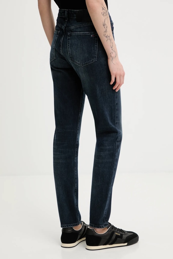 Oblečenie Detské rifle Tommy Jeans DW0DW21516 tmavomodrá