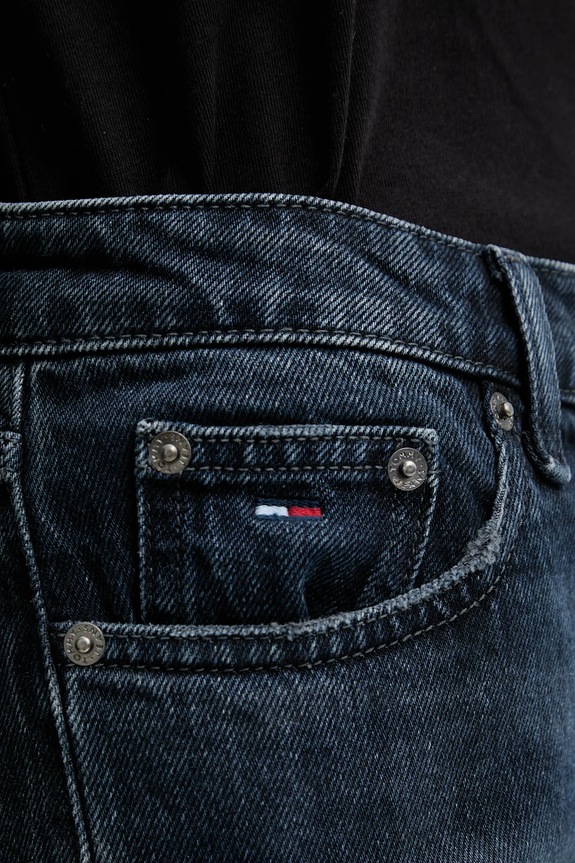 Detské rifle Tommy Jeans tmavomodrá DW0DW21516