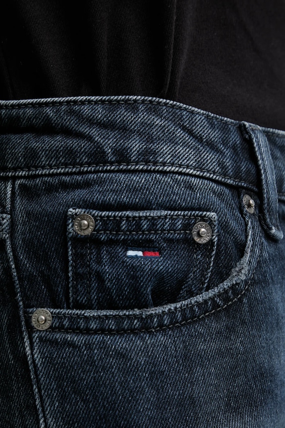 Detské rifle Tommy Jeans tmavomodrá DW0DW21516