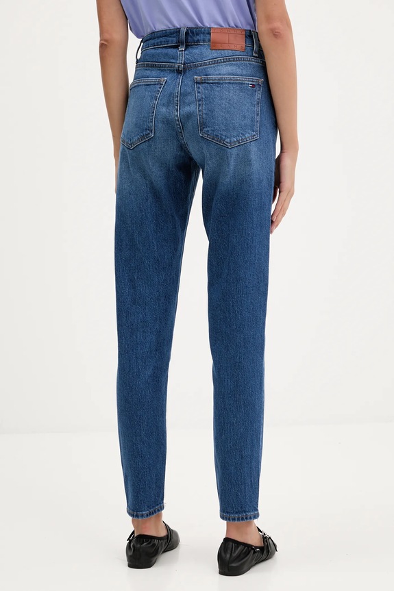 Ρούχα Τζιν παντελόνι Tommy Jeans DW0DW21808 σκούρο μπλε