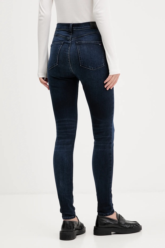 Odzież Tommy Jeans jeansy DW0DW21823 granatowy