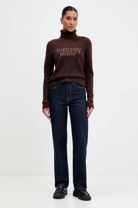 Τζιν παντελόνι Tommy Jeans DW0DW22127 σκούρο μπλε SS26
