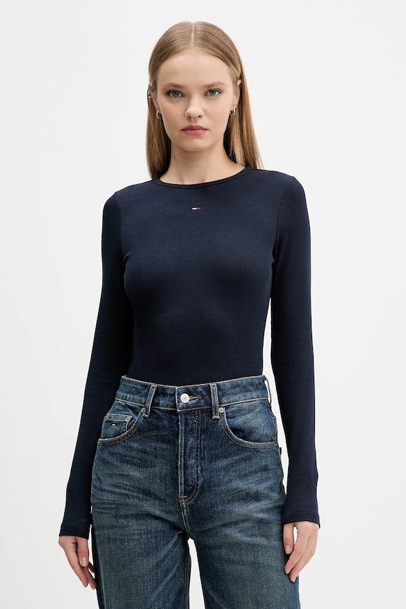 Τζιν παντελόνι Tommy Jeans Planet friendly σκούρο μπλε DW0DW22134