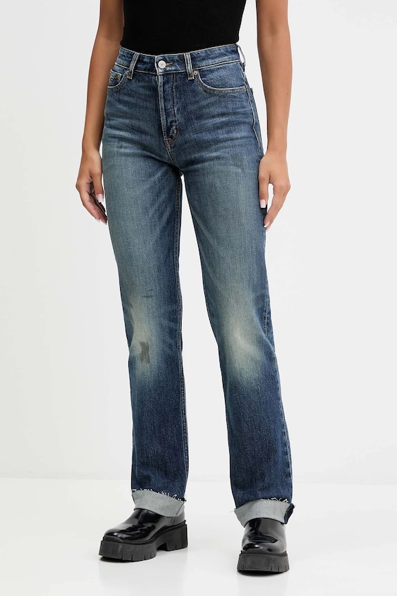 Τζιν παντελόνι Tommy Jeans Planet friendly σκούρο μπλε DW0DW22136