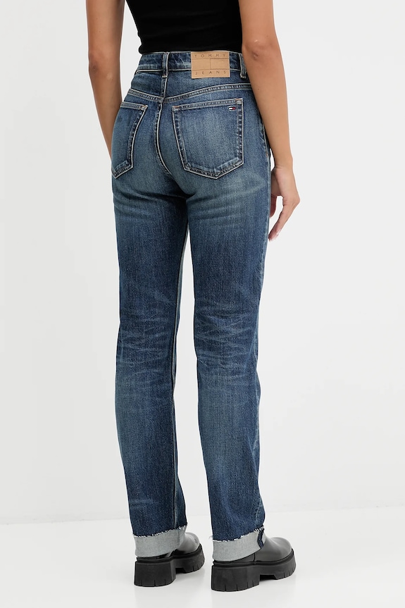 Ρούχα Τζιν παντελόνι Tommy Jeans DW0DW22136 σκούρο μπλε