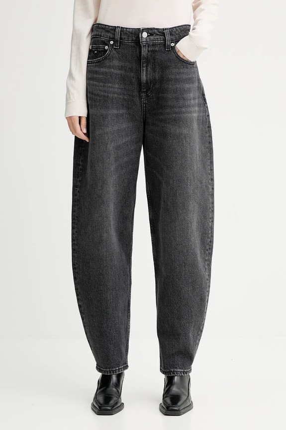 Tommy Jeans jeans Planet friendly negru DW0DW22207