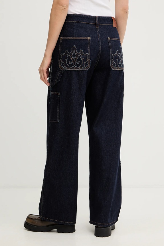 Odzież ZADIG&VOLTAIRE jeansy WWJE01297 granatowy