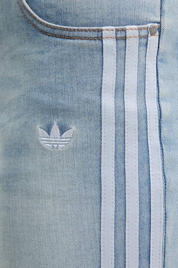 adidas Originals jeansy Slim Denim KE9801 niebieski