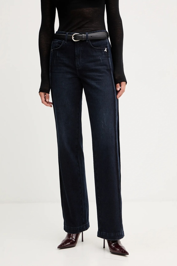 Patrizia Pepe jeansy Planet friendly granatowy 2P1722.D131W
