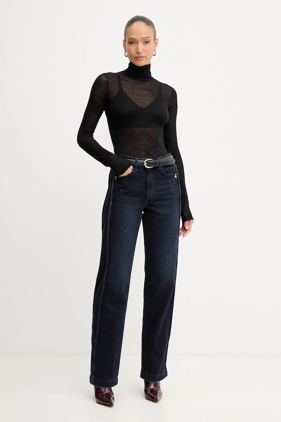 Patrizia Pepe jeansy 2P1722.D131W granatowy AW25