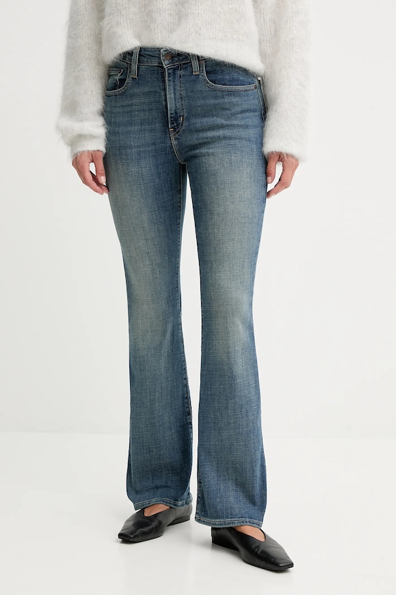 Levi's jeansy 725 HIGH RISE BOOTCUT niebieski 18759.725