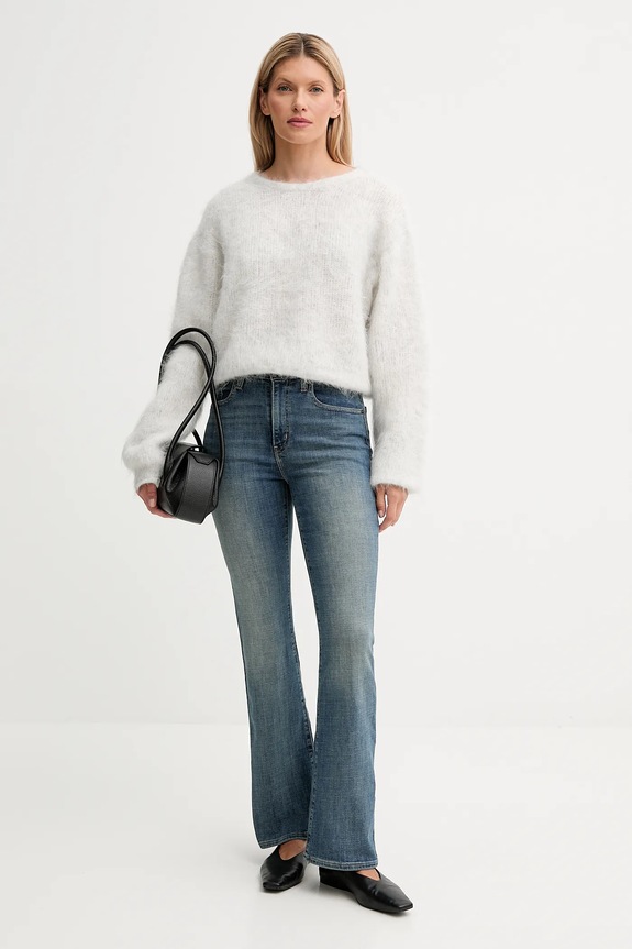 Levi's jeansy 725 HIGH RISE BOOTCUT 18759.725 niebieski AA00