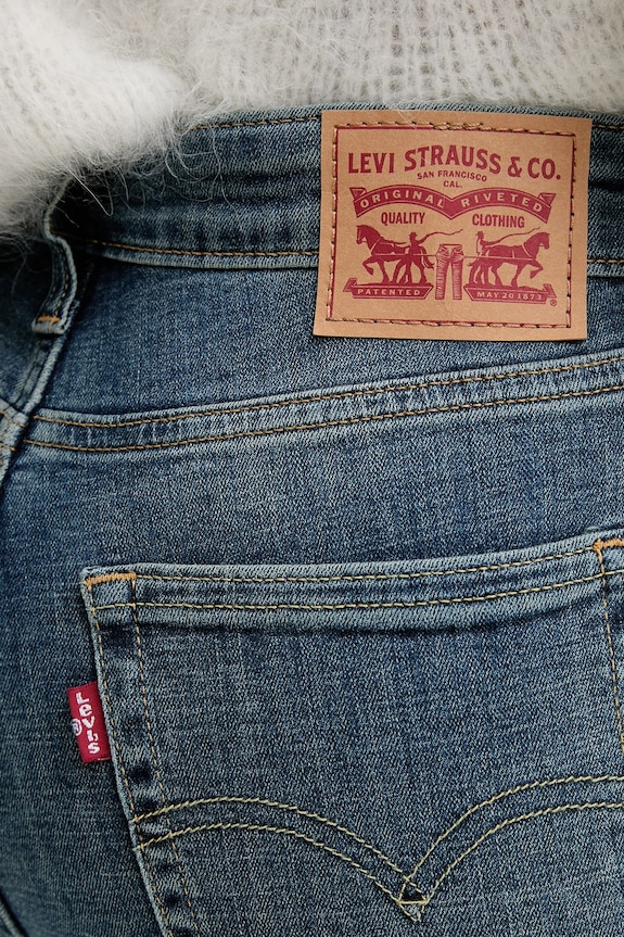 Levi's jeansy 725 HIGH RISE BOOTCUT niebieski 18759.725