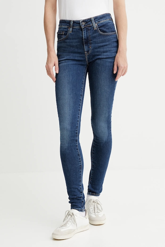 Levi's jeans 721 HIGH RISE SKINNY albastru 18882.721