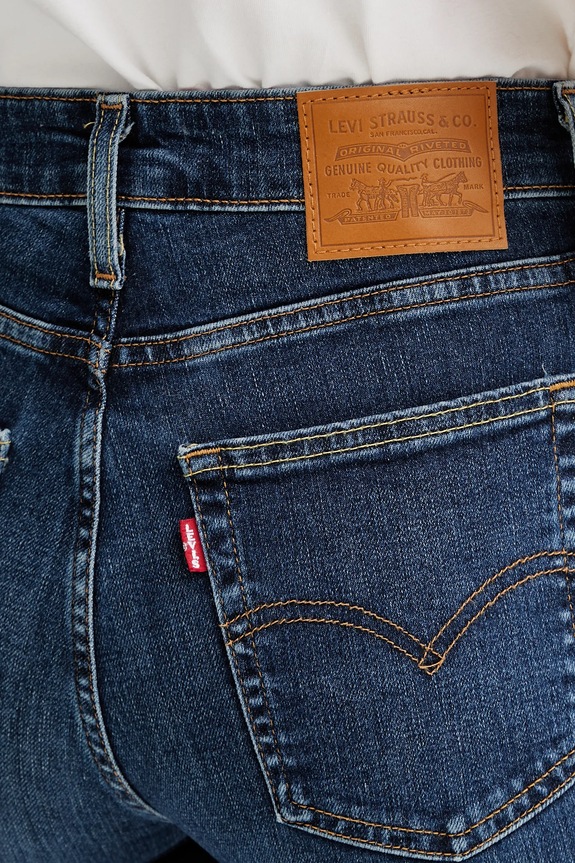 Levi's jeans 721 HIGH RISE SKINNY albastru 18882.721