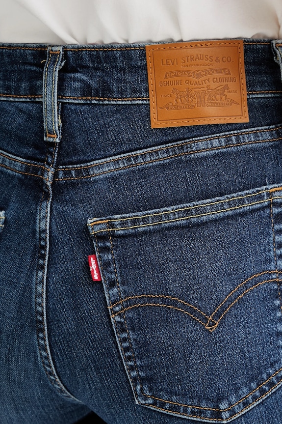 Levi's jeans 721 HIGH RISE SKINNY albastru 18882.721