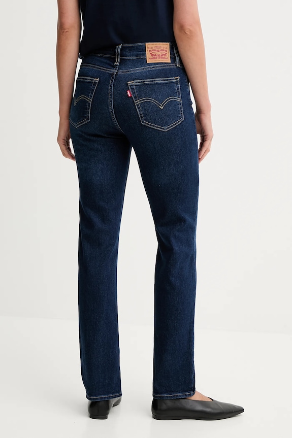 Odzież Levi's jeansy 724 HIGH RISE STRAIGHT 18883.724 granatowy