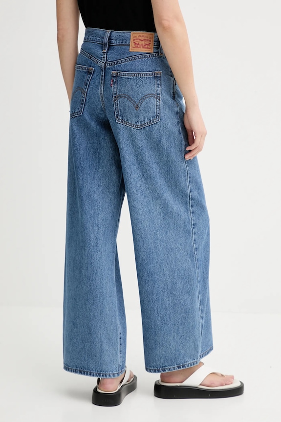Odjeća Traperice Levi's 94 BAGGY WIDE LEG A5929 plava