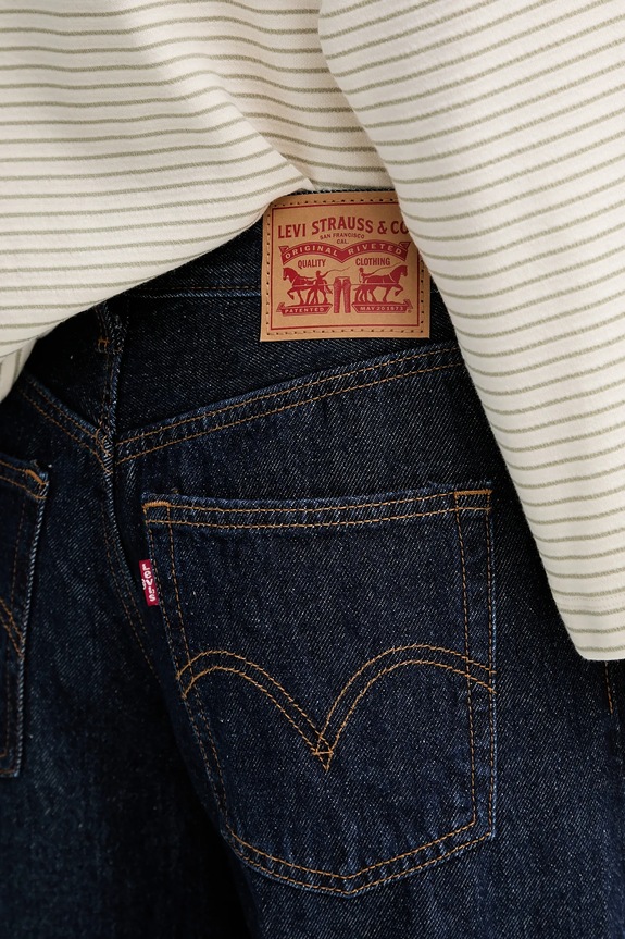 Τζιν παντελόνι Levi's σκούρο μπλε A5929.0014