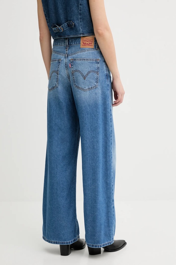 Îmbrăcăminte Levi's jeans 94 BAGGY WIDE LEG A5929.0018 albastru