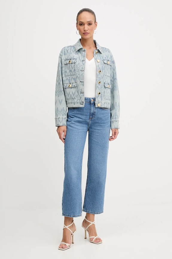 Just Cavalli jeansy 79PAB5S7.CDWC9 niebieski AW25
