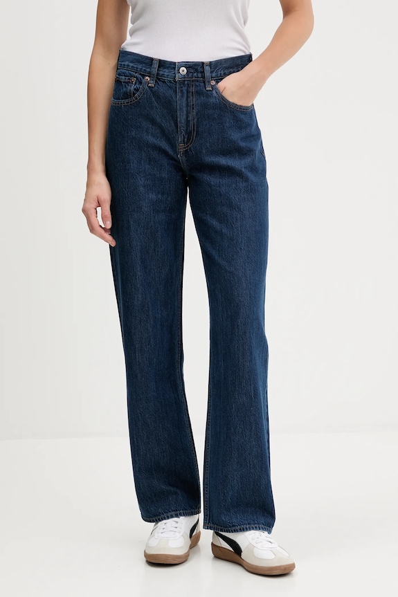 Abercrombie & Fitch jeans bleumarin KI155.5589.276