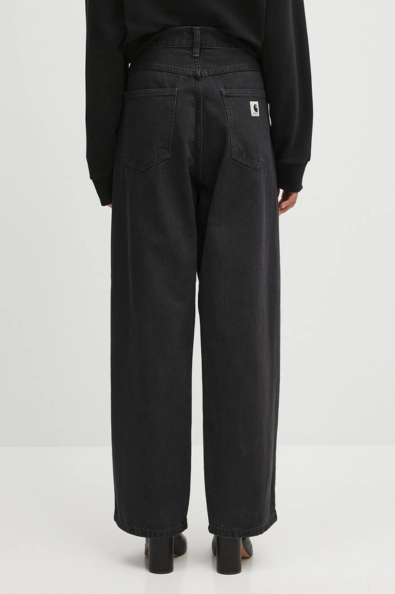 Ρούχα Τζιν παντελόνι Carhartt WIP W' Brandon I035892.8906 μαύρο
