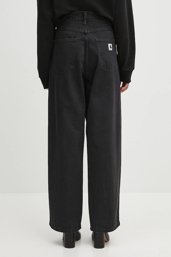 Ρούχα Τζιν παντελόνι Carhartt WIP W' Brandon I035892.8906 μαύρο