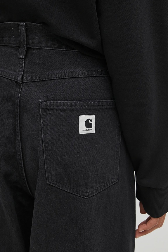 Τζιν παντελόνι Carhartt WIP W' Brandon μαύρο I035892.8906