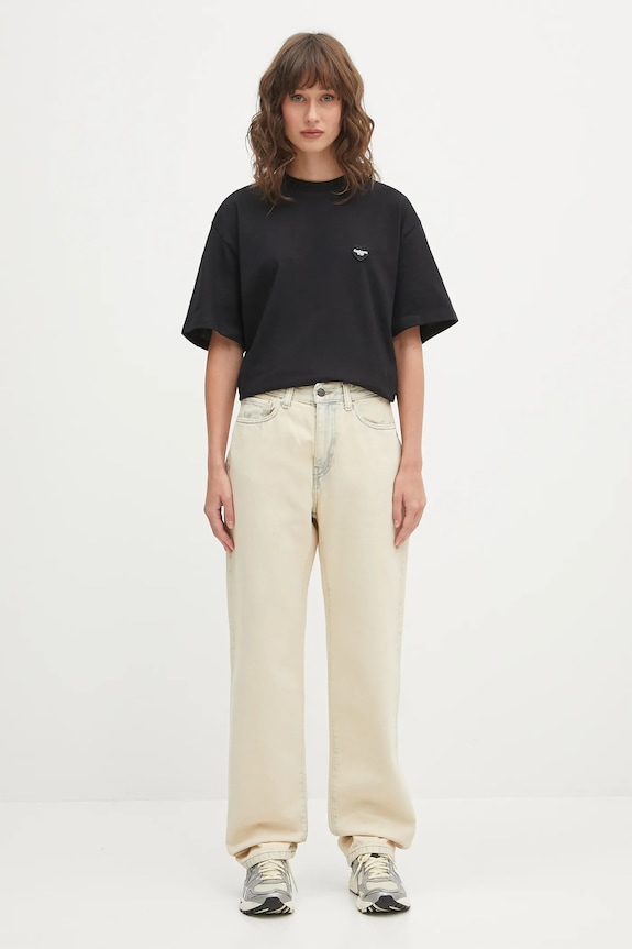 Džíny Carhartt WIP W' Noxon I031920.01SN béžová