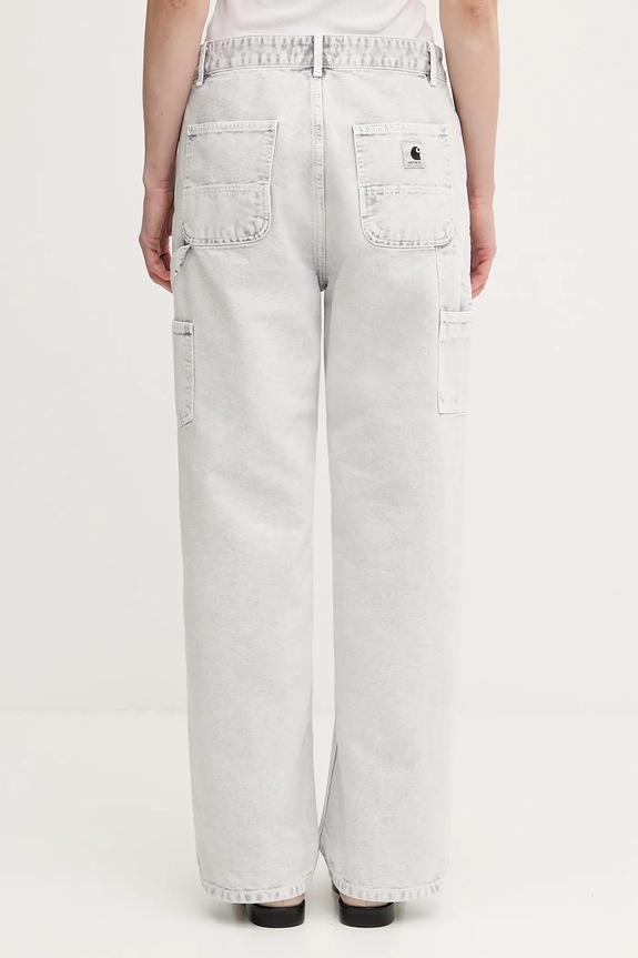 Oblečenie Rifle Carhartt WIP W' Pierce Pant Straight I035576.895F sivá