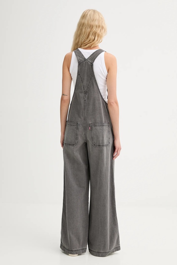 Abbigliamento Levi's salopette di jeans XL OVERALL 001V0.0009 grigio