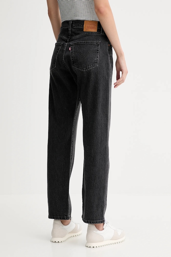Oblečení Džíny Levi's 501 CURVE 0036A černá