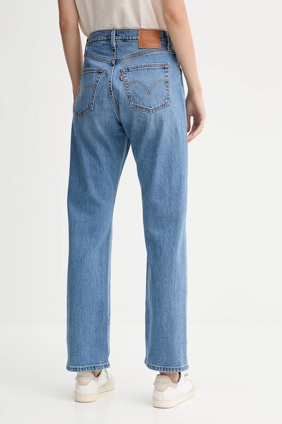 Odzież Levi's jeansy 501 CURVE 0036A.0002 niebieski