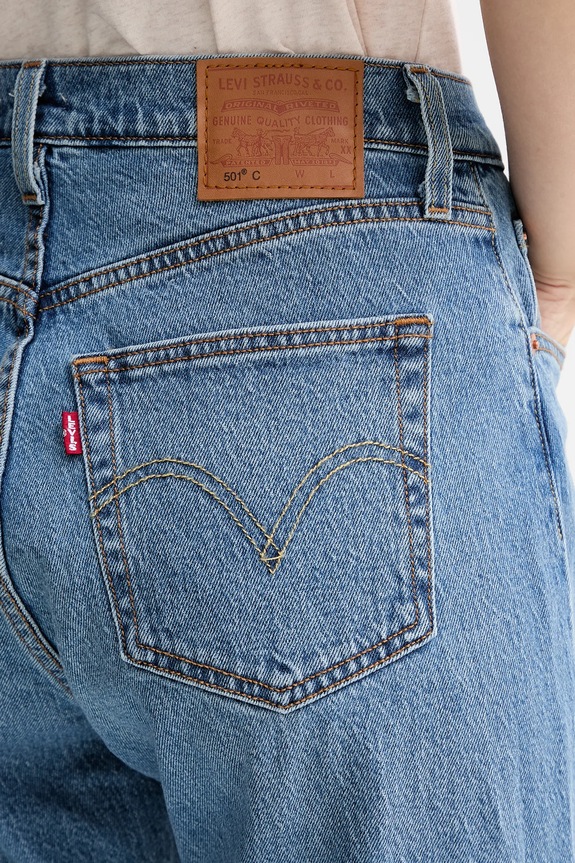 Levi's jeansy 501 CURVE niebieski 0036A.0002