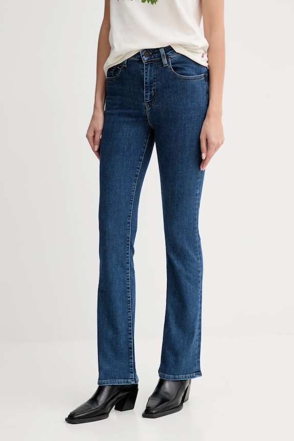 Rifle Levi's 725 HIGH RISE BOOTCUT modrá 18759.0234
