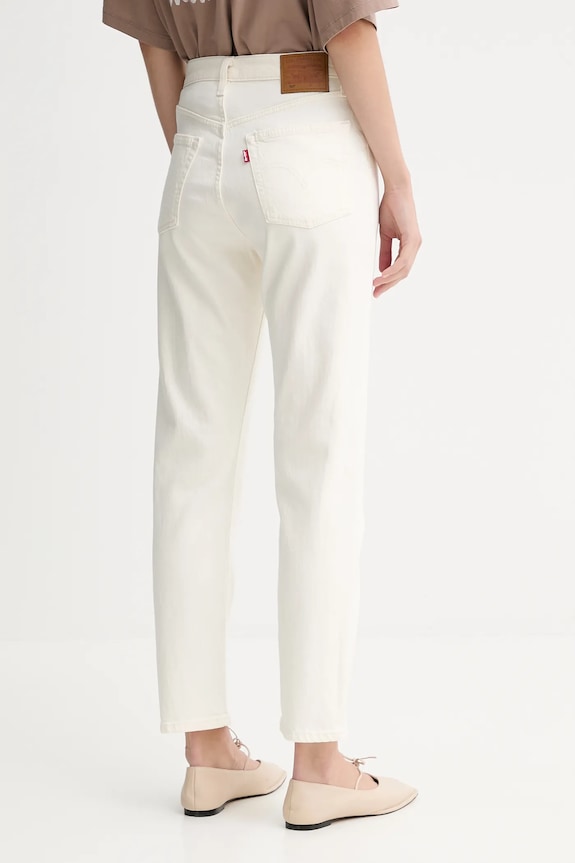 Abbigliamento Levi's jeans 501® CROP 501® CROP 36200.0374 beige