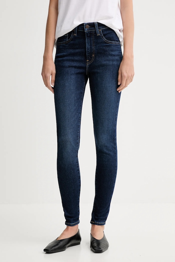 Džíny Levi's 720 HIRISE SUPER SKINNY modrá 52797.0393