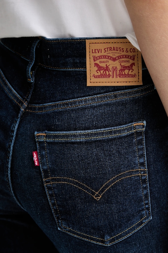 Džíny Levi's 720 HIRISE SUPER SKINNY modrá 52797.0393