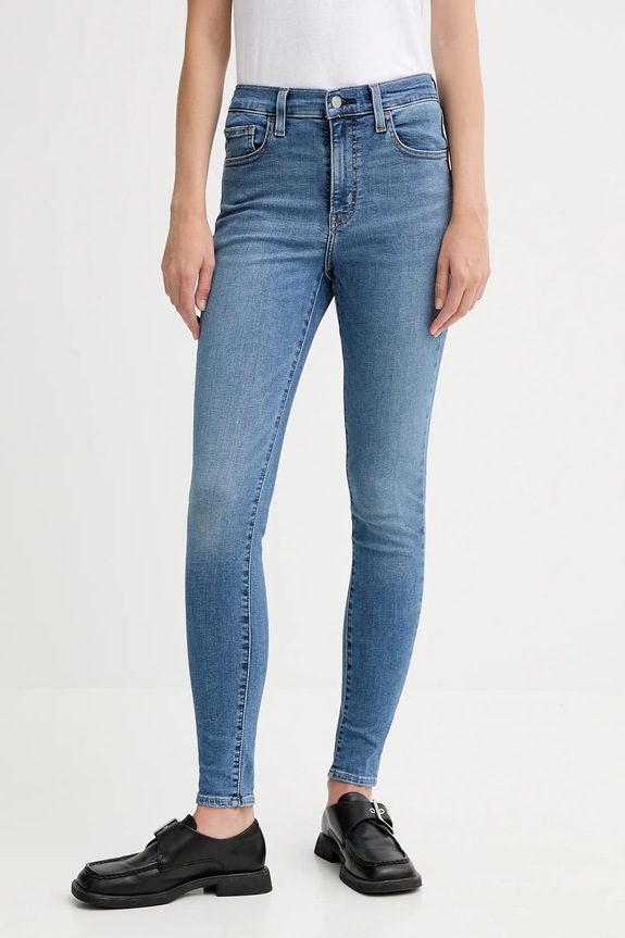 Levi's jeans 720 HIRISE SUPER SKINNY albastru 52797.0396