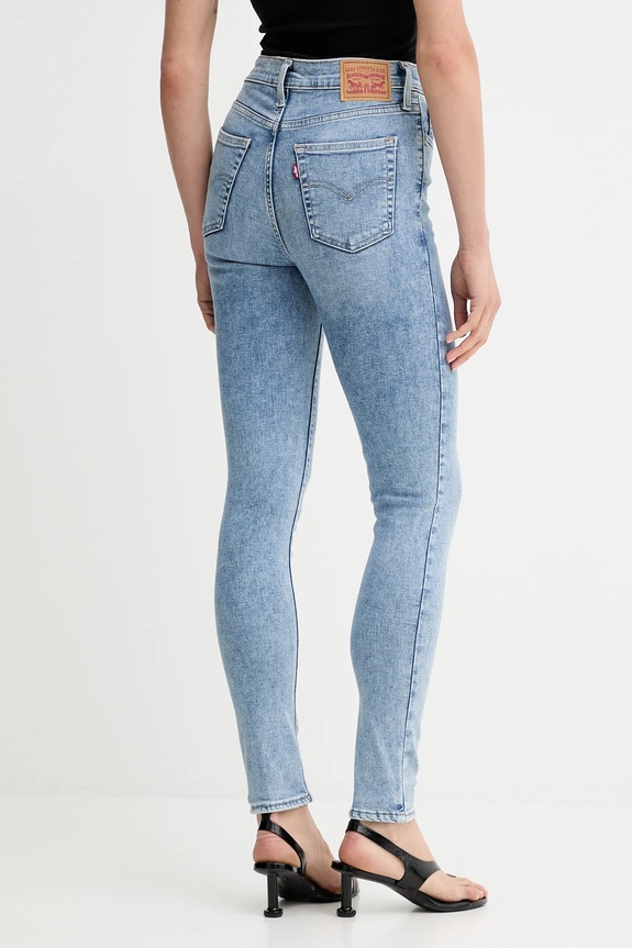 Odzież Levi's jeansy 720 HIRISE SUPER SKINNY 52797.0453 niebieski