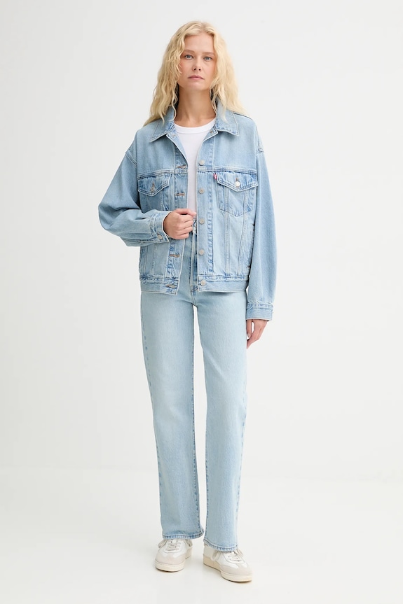 Levi's jeans RIBCAGE FULL LENGTH 79078.0045 albastru AA00