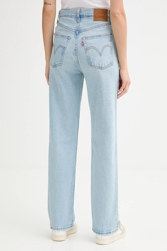 Îmbrăcăminte Levi's jeans RIBCAGE FULL LENGTH 79078.0045 albastru