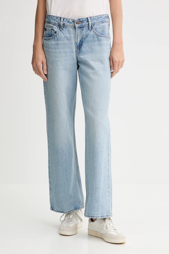 Levi's jeansy LOW LOOSE niebieski A5566.0010