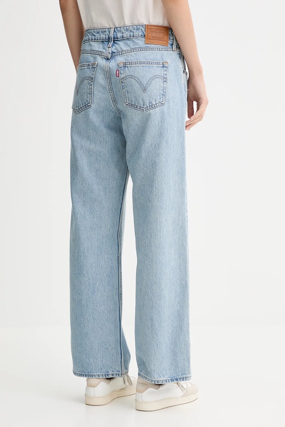 Odzież Levi's jeansy LOW LOOSE A5566.0010 niebieski
