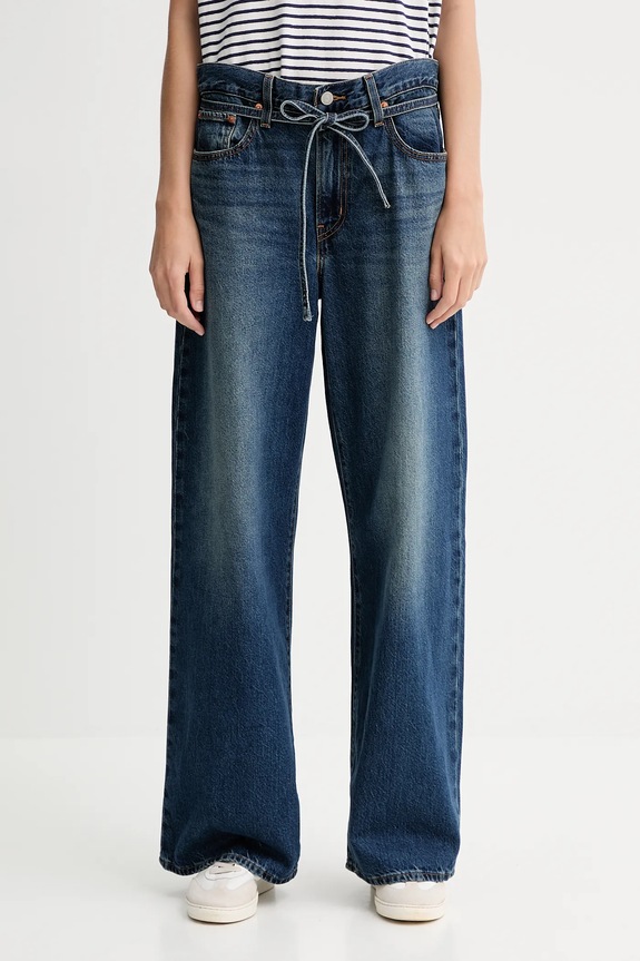 Džíny Levi's XL STRAIGHT námořnická modř A8701.0030